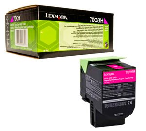 LEXMARK TONER 70C8HM0 MAGENTA CS310/410/510 3.000 COPIAS