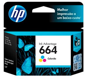 HP F6V28AL (664) TRICOLOR DESKJET 2135/3635/4535/3775/3785
