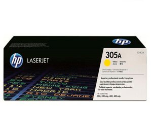 HP TONER CE412A 305A AMARILLO M351/375/451/475 2.600 COPIAS