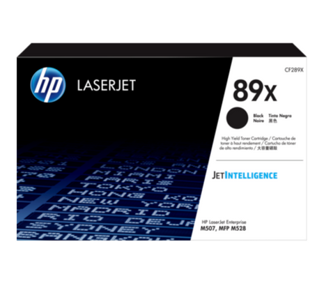 HP TONER CF289X NEGRO M507/528/E50145/52645 10.000 COPIAS