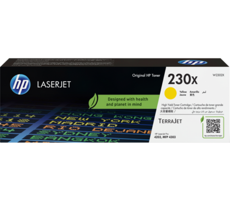 HP TONER W2302X 230X AMARILLO LJ4203/4303 5.500 COPIAS