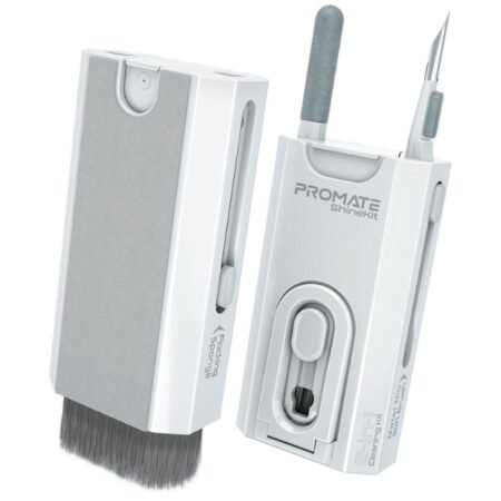 PROMATE SHINEKIT KIT DE LIMPIEZA 8 EN 1 C/STAND PARA CEL (O)