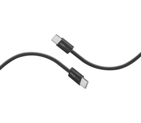 PROMATE ECOLINE-CC120.BLACK CABLE USB-C A USB-C 60W 1.2M