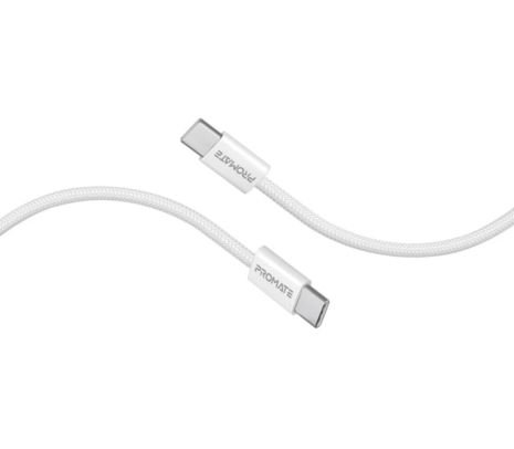 PROMATE ECOLINE-CC120.WHITE CABLE USB-C A USB-C 60W 1.2M