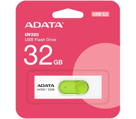 ADATA PEN DRIVE AUV320-32G-RWHGN 32GB BLANCO/VERDE