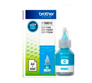 BROTHER BT5001C CYAN BOTELLA T220/310/T420/T500/T510 5.000 COPIAS