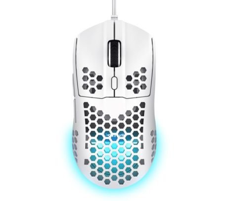 TRUST 25389 MOUSE GAMING GXT928 HELOX WHITE CON LED (O)