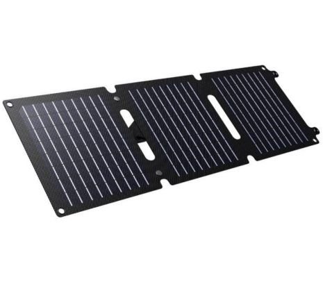 TRUST 25238 PANEL SOLAR ZUNY PARA EXTERIOR 20W BLACK