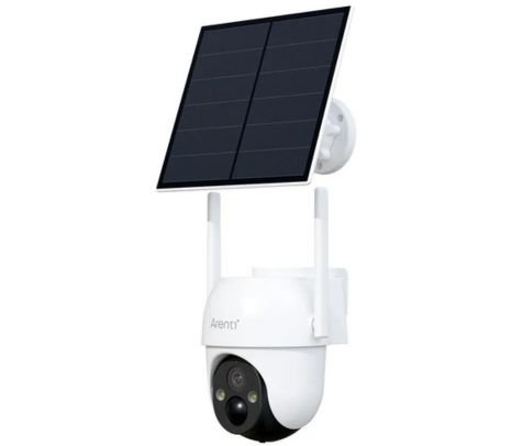 ARENTI GO2T KIT1 CAMARA VIGILANCIA P/EXTERIOR C/PANEL SOLAR INALAMBRICA