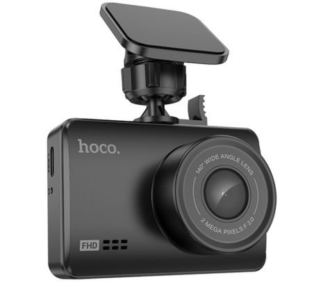 HOCO DV2 DASHCAM VIDEOCAMARA CON DISPLAY PARA AUTO BK (D)