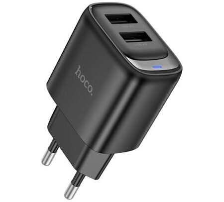 HOCO C141A CARGADOR DE PARED C/CABLE USB-C 10.5W WHITE