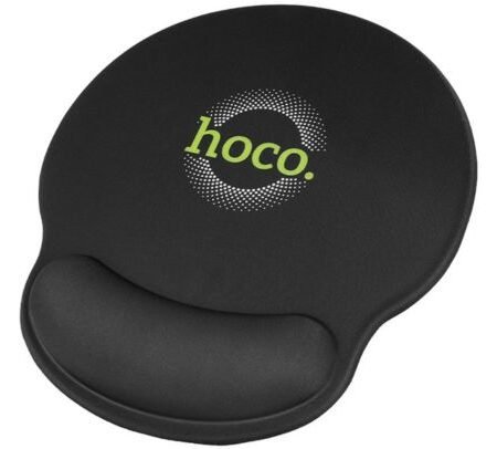 HOCO GM30 MOUSE PAD POLAR FOX C/APOYA MUÑECAS EN GEL BLACK