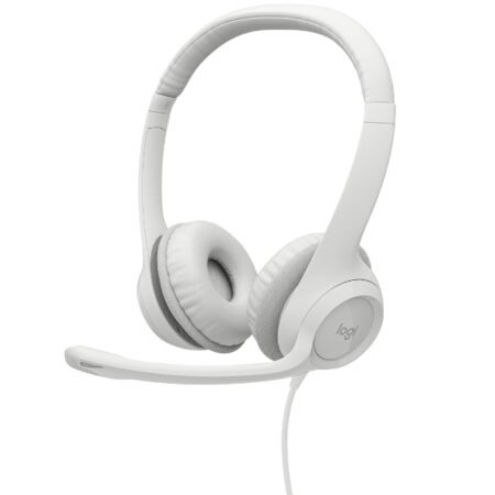 LOGITECH 981-001285 HEADSET H390 OFF WHITE SAMR USB PROMO**