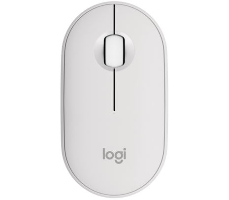 LOGITECH 910-007047 MOUSE M350S PEBBLE 2 OFF WHITE INAL+BT