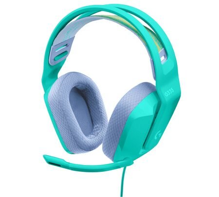 LOGITECH 981-001023 HEADSET G335 GAMING MINT 3.5MM**