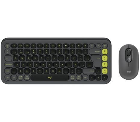 LOGITECH 920-013052 COMBO POP ICON GRAPHITE BT**