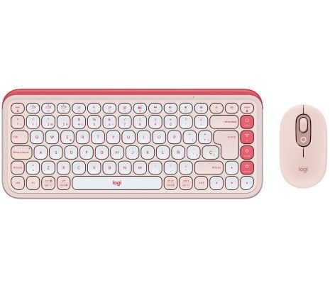 LOGITECH 920-013053 COMBO POP ICON ROSE BT**