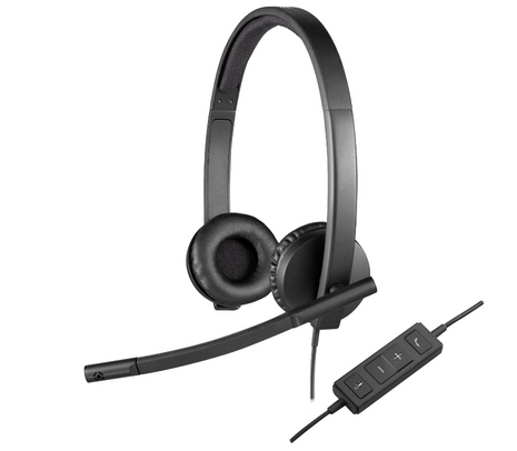 LOGITECH 981-000574 VC HEADSET STEREO H570E USB*