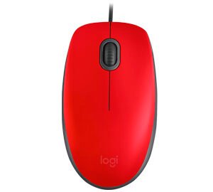 LOGITECH 910-005492/6755 MOUSE M110 ROJO SILENCIOSO USB(D)