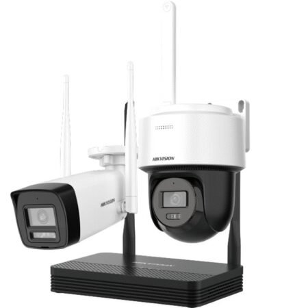 Hikvision Easy Link Wi-Fi Kit NVS + 2 camaras 4MP