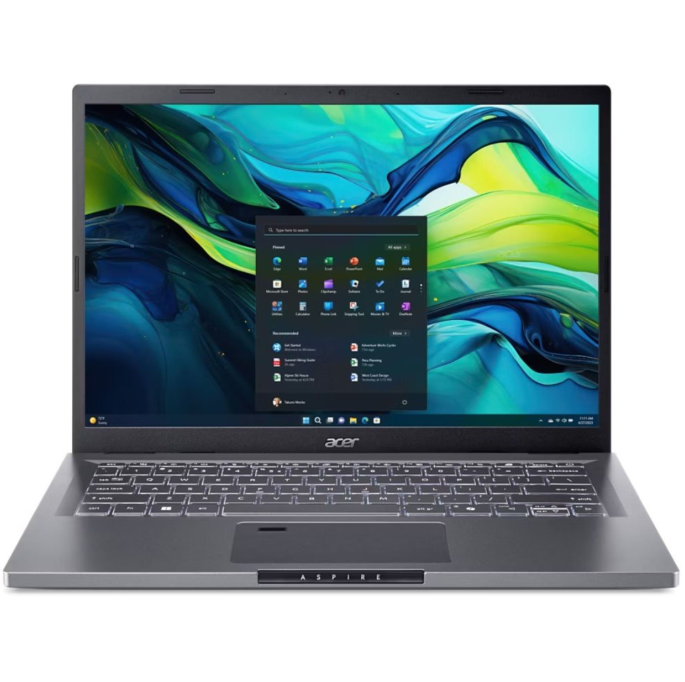 Notebook Acer Core 7 150u 5.4Ghz, 16GB, 1TB SSD, 14" WUXGA, RTX 2050 4GB - Image 2