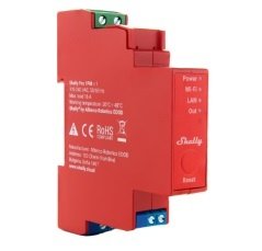 Relé Shelly Pro 1PM Wi-Fi DIN Medición de Consumo 16A