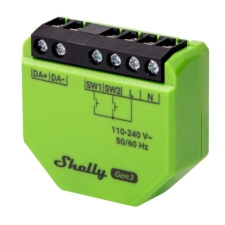 Dimmer Shelly DALI GEN3 PM Wi-Fi con Medición