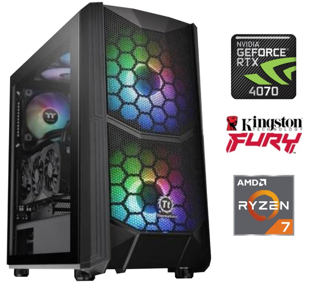 Equipo Gamer Ryzen 7 7700X, 16GB, 1TB NVMe, RTX 5070 12GB - Image 8