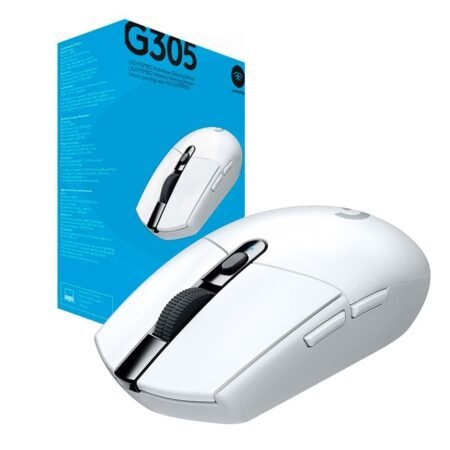 Mouse Logitech G305 LIGHTSPEED Inalámbrico Blanco