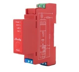 Relé Shelly Pro 1PM Wi-Fi DIN Medición de Consumo 16A - Image 2