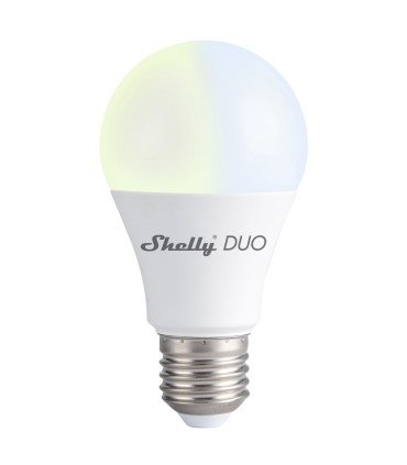 Lámpara LED Shelly DUO Wi-Fi 9W E27 Frío/Cálido - Image 2