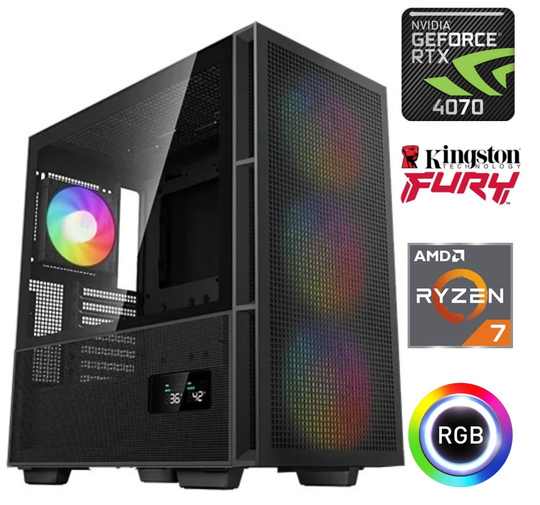 Equipo Gamer Ryzen 7 9800X3D, 32GB, 1TB, RTX 5070 12GB - Image 8