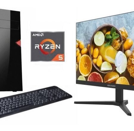 Combo equipo AMD Ryzen 5 + Monitor 24" nuevos!