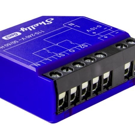 Controlador Shelly 0/1-10V PM Gen3 Wi-Fi con Medición