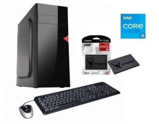 Combo Equipo Core i5 12400 8GB DDR4 + SSD Kingston 240GB