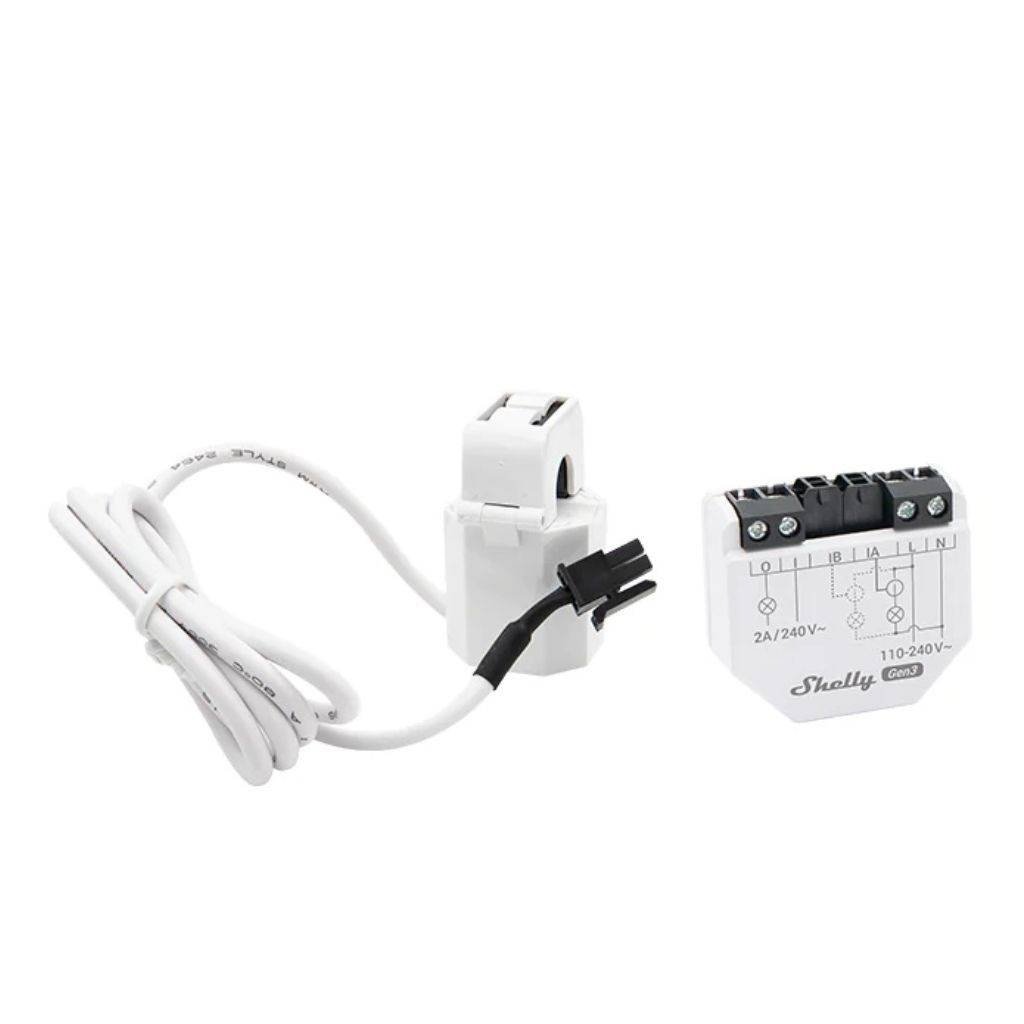 Medidor de Energía Shelly EM Gen3 Monofásico Clip 50A Wi-Fi - Image 3