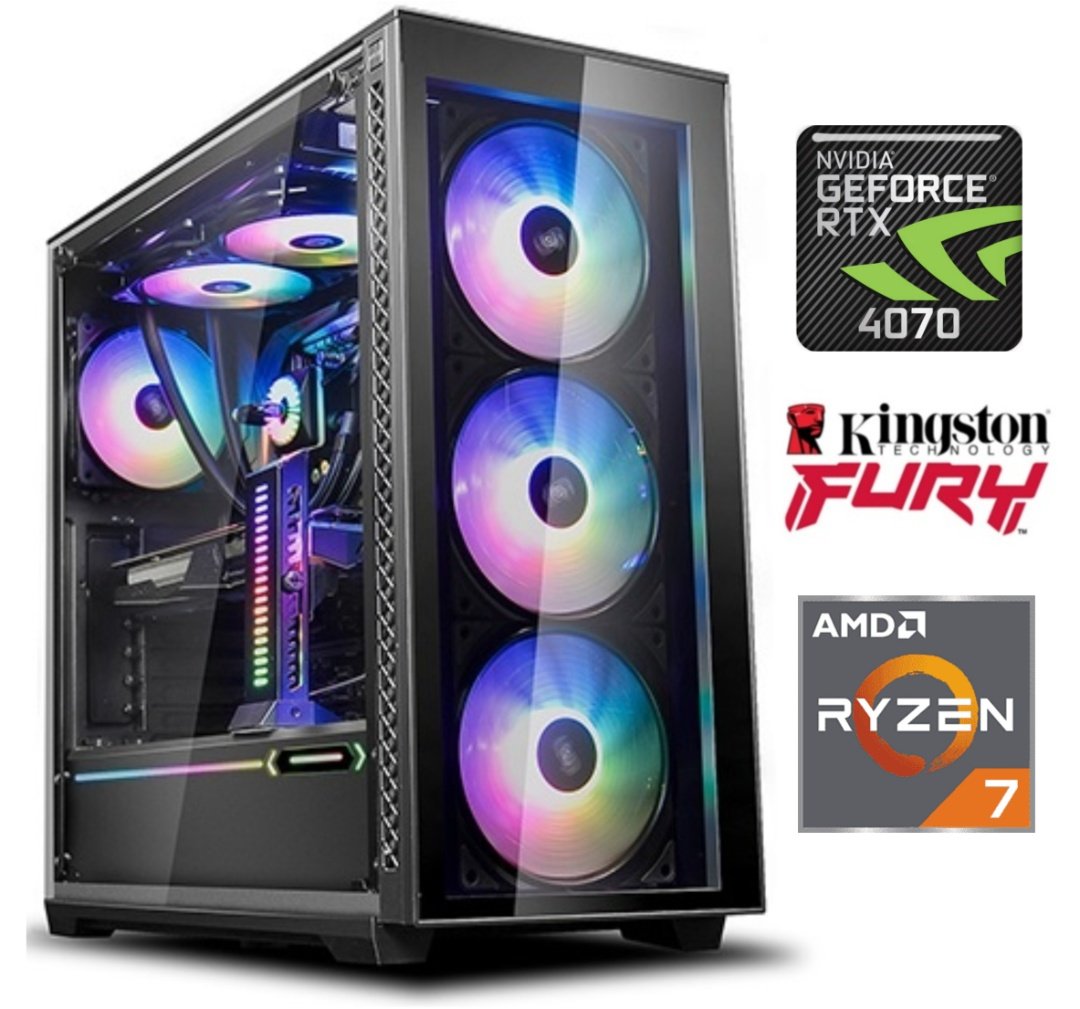 Equipo Gamer Ryzen 7 9800X3D, 32GB, 1TB, RTX 5070 12GB - Image 9