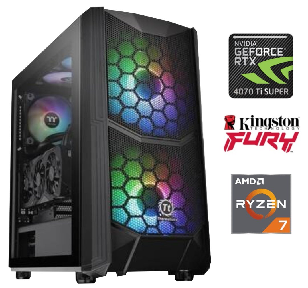 Equipo Gamer Ryzen 7 9800X3D, 32GB, 1TB, RTX 5070 12GB - Image 7
