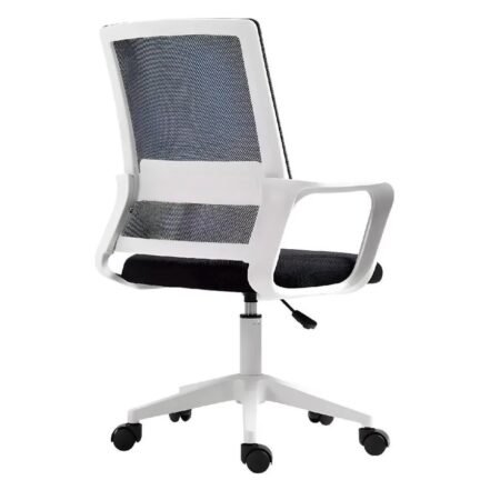 Silla de Oficina Ryan Ergonómica Negro/Blanco