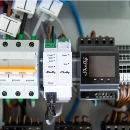 Rele Shelly Pro 3EM switch de expansion DIN