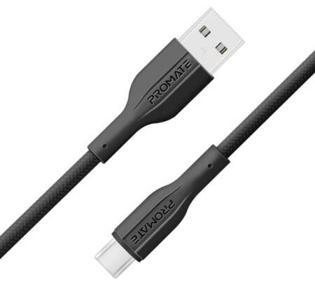 PROMATE XCORD-AC200.BLACK CABLE USB A USB-C 2M