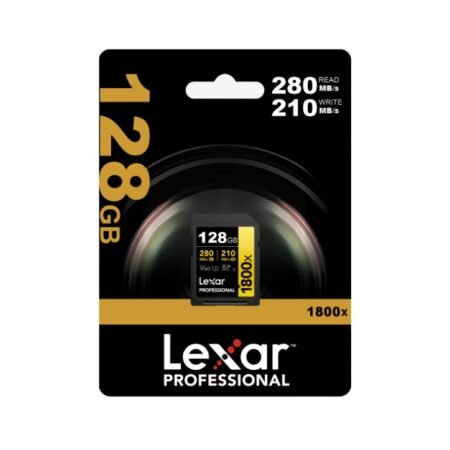 Memoria SDXC Lexar Pro 1800X 128GB UHS-II Gold Series