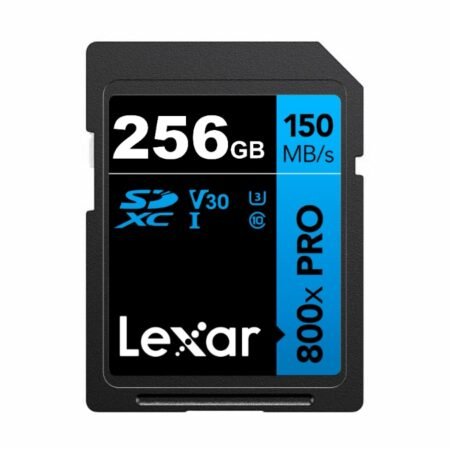 Memoria SDXC Lexar 800X Pro 256GB Blue Series