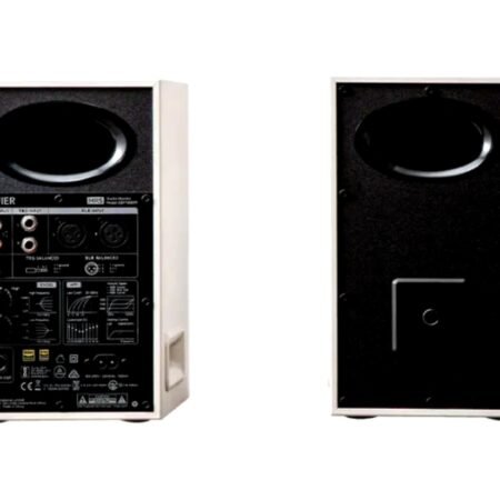Parlantes amplificadores Edifier MR5 de estudio blancos bluetooth
