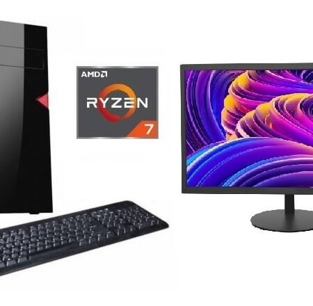 Combo equipo AMD Ryzen 7 + Monitor 19" nuevos!