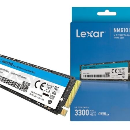 Disco SSD Lexar NM610PRO 500GB NVMe PCIe Gen3x4 M.2 2280