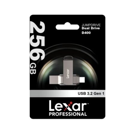 Pendrive Lexar 256GB JumpDrive Dual Drive D400 USB 3.2