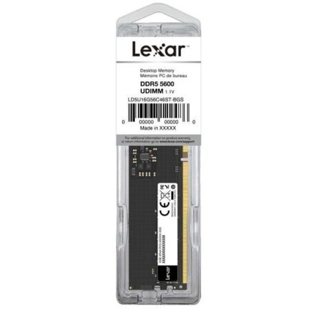 Memoria Lexar DDR5 16GB 5600Mhz
