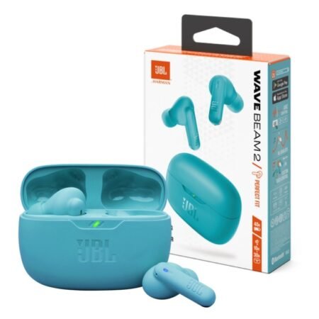 Auriculares JBL Wave Beam 2 In-ear Bluetooth ANC Azul