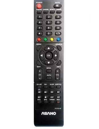 Control remoto adicional para TV ASANO
